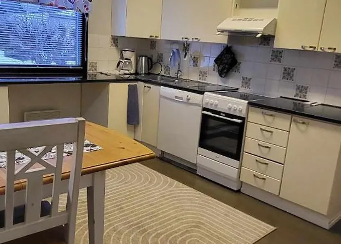 3 Bedrooms, Sauna And Kitchen House Apartament Pori